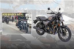 Hero 440cc bike spied for the first time; likely to be ca...